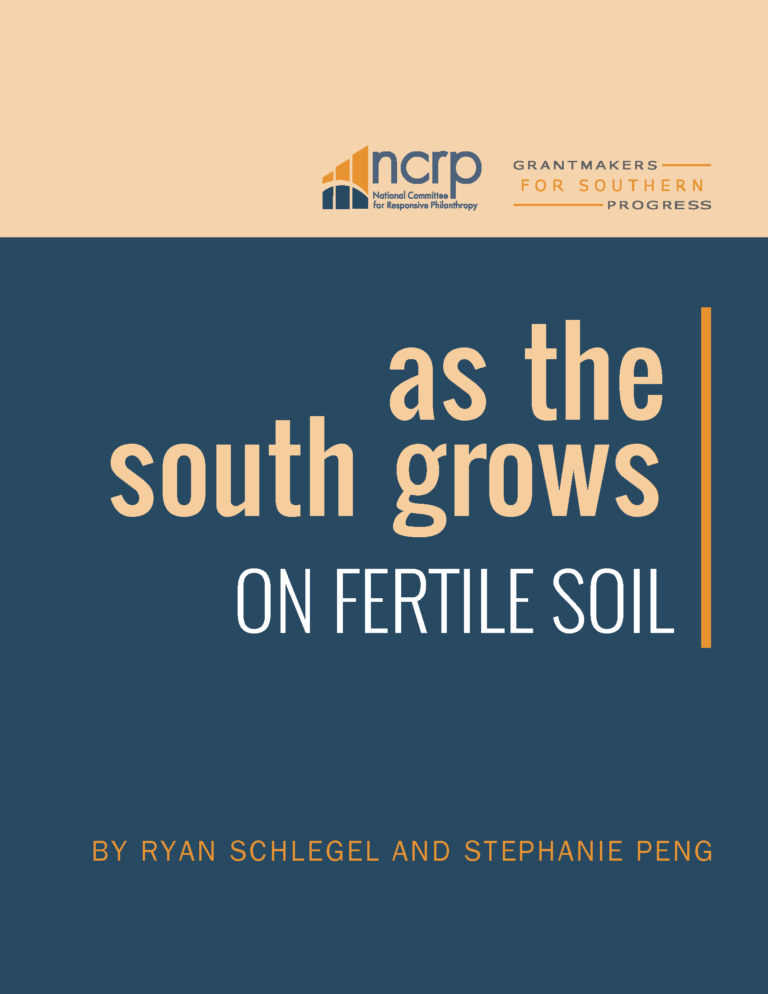 Cover of the report "As the South Grows: On Fertile Soil".